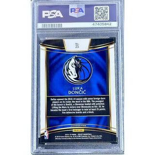 Luka Doncic 2018 Panini Select #25 PSA 9