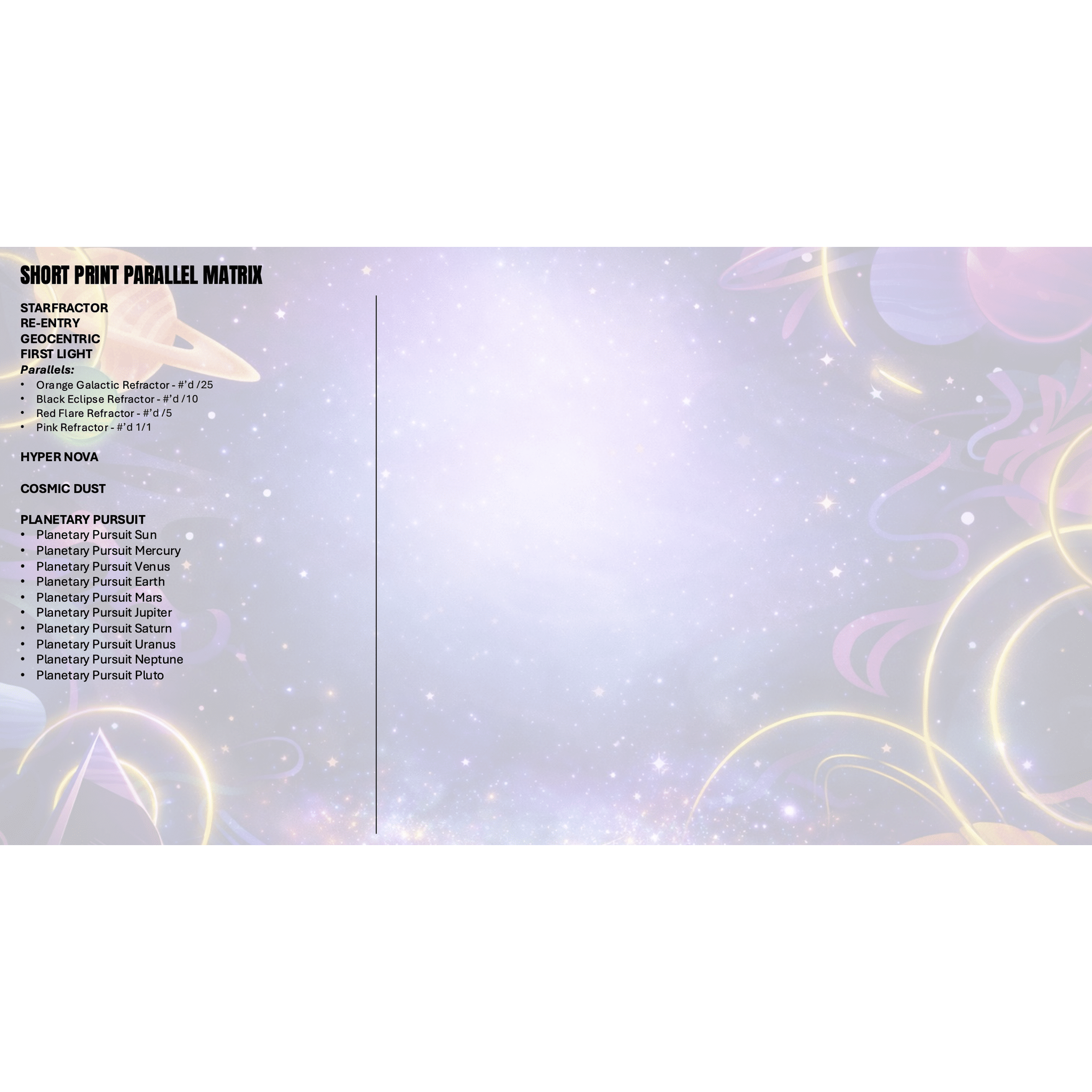 2025-26 Topps Cosmic Chrome Basketball Hobby Box