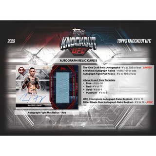 2025 Topps UFC Knockout Hobby Box