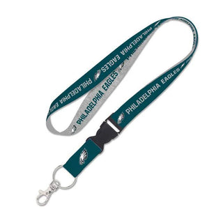 Lanyard: Philadelphia Eagles Heathered with Detachable Buckle 1"