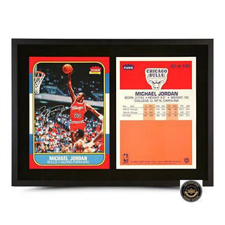 Michael Jordan Autographed Fleer Retro Blow Up
