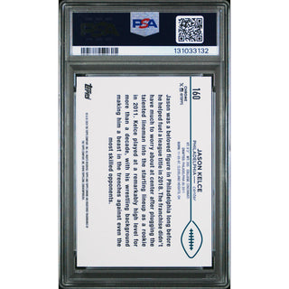 Jason Kelce 2024 Topps Sapphire Gold #160 – PSA 10