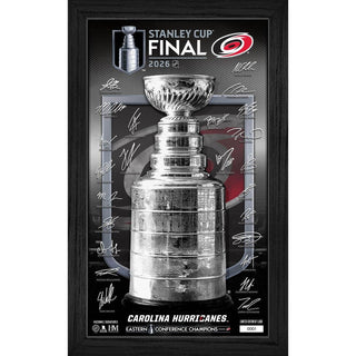 Carolina Hurricanes 2026 NHL Eastern Conference Champions Signature Frame – Limited Edition