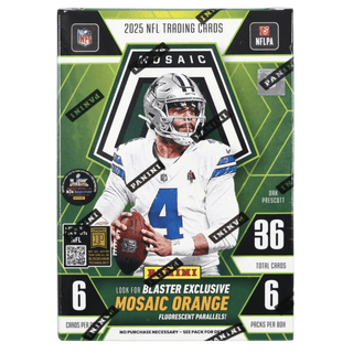 2025 Panini Mosaic Football 6-Pack Blaster Box