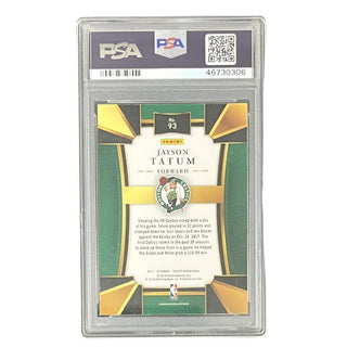 Jayson Tatum 2017 Panini Select #93 Rookie Card – PSA 9 Graded