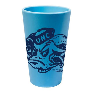 Silicone Pint Glass: North Carolina Tarheels - Blue Rameses