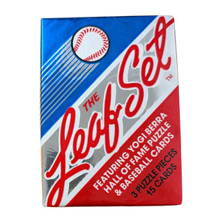 The Leaf Set Series 2 Baseball Pack - Featuring Yogi Berra Hall of Fame Puzzle
