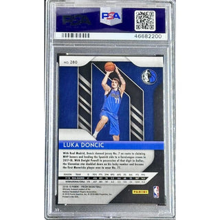 Luka Doncic 2018 Panini Prizm #280 PSA 10