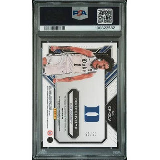 Dereck Lively II 2023 Panini Prizm Draft Picks College Penmanship #CPDLV PSA 10