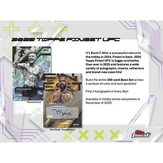 2025 Topps UFC Finest Hobby Box