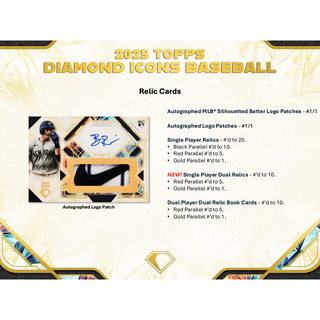 2025 Topps Diamond Icons Baseball Hobby Box