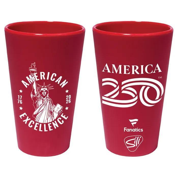America 250 Years 16 oz Silicone Pint Glass – Durable & Safe