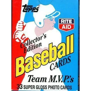 1988 Topps Rite Aid Collector's Ed. Team M.V.P.'s Baseball Card Pack