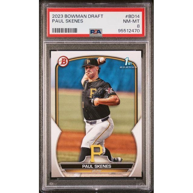2023 Bowman Draft Paul Skenes PSA 8