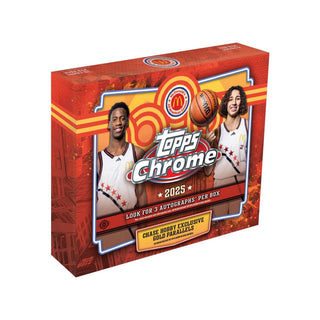 2025 Topps Chrome McDonald's All-American Basketball Hobby Box