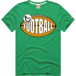Topps Football Heritage Adult Tee Green