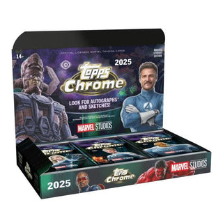 2025 Topps Marvel Studios Chrome Hobby Box