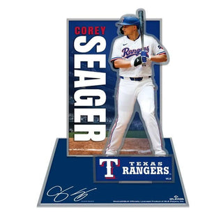 Texas Rangers Corey Seager Acrylic Stand Up Set – 3D Collectible Display