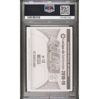 Lionel Messi 2018 Colecciones Este La Liga #14 PSA 10