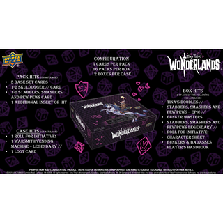 2025 Upper Deck Tiny Tina's Wonderlands Hobby Box