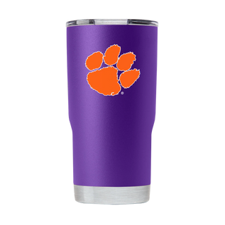 Tumbler: Clemson Tigers - Purple 20oz