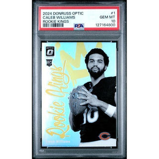 Caleb Williams 2024 Donruss Optic Rookie Kings #1 PSA 10