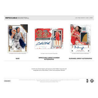 2025 Panini Impeccable WNBA Basketball Hobby Box
