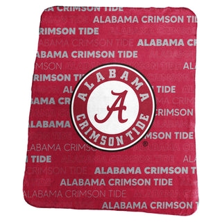 Alabama Crimson Tide Classic Throw Blanket – Bold All-Over Team Design