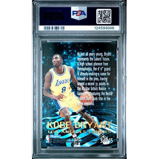 Kobe Bryant 1996 SkyBox E-X2000 Start Date 2000 #3 – PSA 8