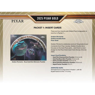 2025 Topps Pixar Gold Hobby Box