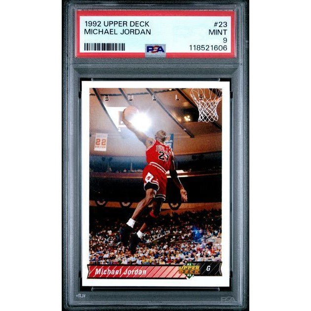 Michael Jordan 1991 Upper Deck #23 PSA 9