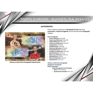 2024-25 Topps Chrome Bundesliga Soccer Hobby Box