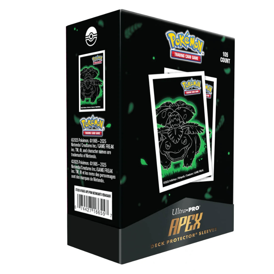 protective sleeves for pokemon cards Apex Deck Protector Sleeves: Pokemon Neon Kanto- Blastoise
