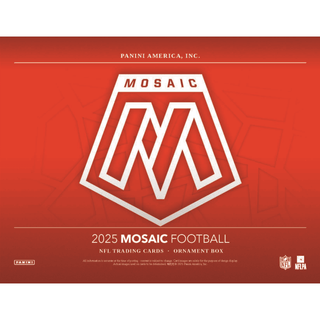 2025 Panini Mosaic Football Ornament Box