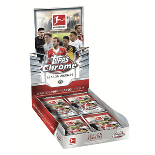 2025-26 Topps Chrome Bundesliga Soccer Hobby Box