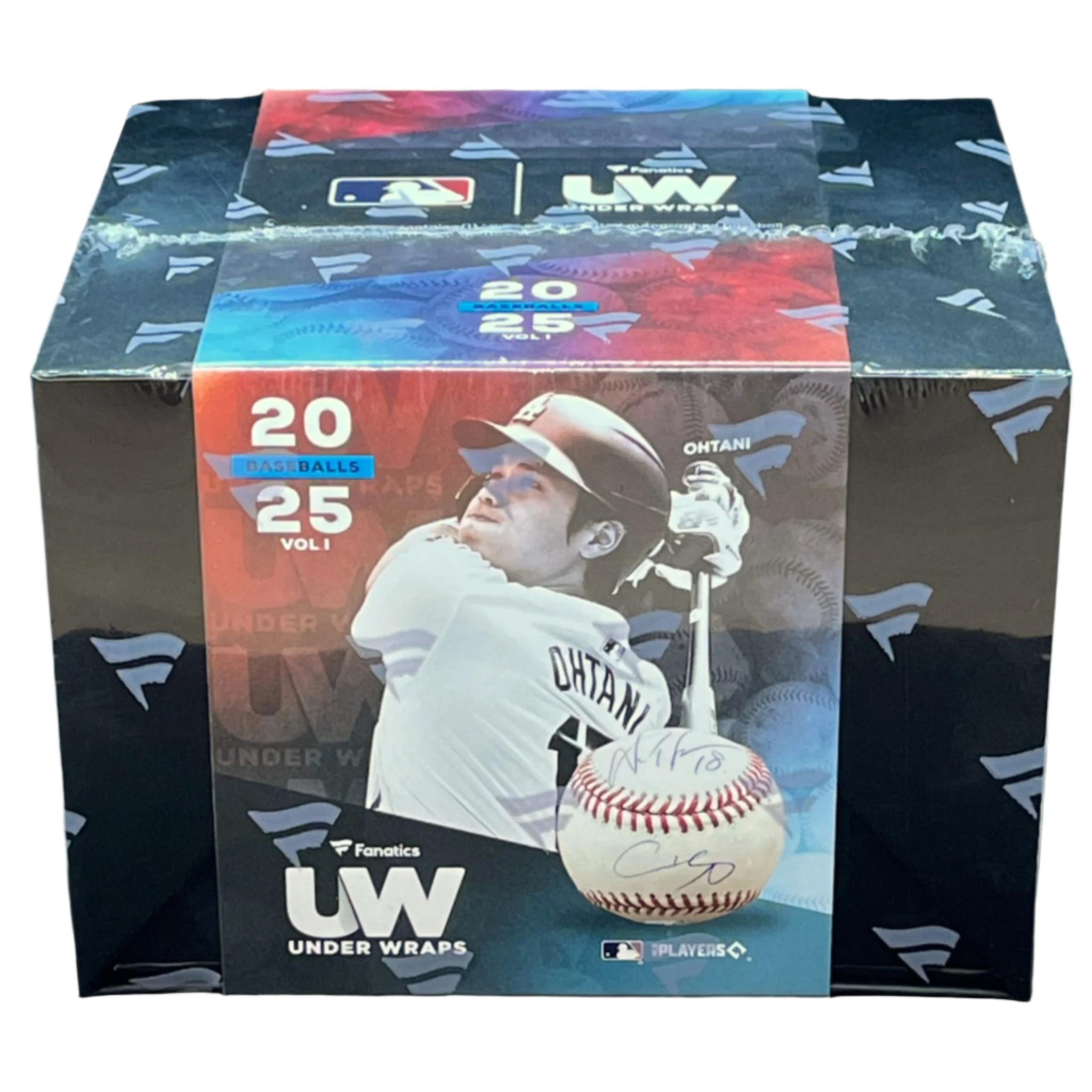 記念グッズ MLB 2025 FANATICS UNDER WRAPS 2025 Fanatics Under Wraps Autographed Mystery Baseball