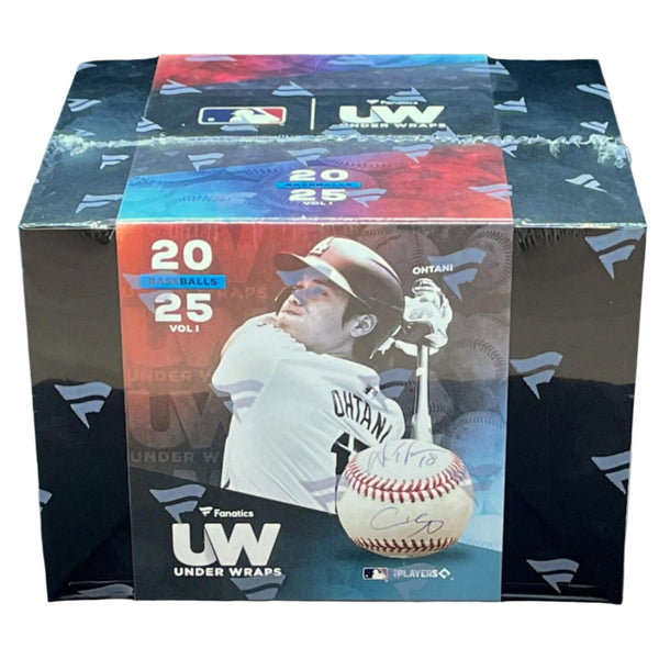 記念グッズ MLB 2025 FANATICS UNDER WRAPS 2025 Under Wraps Autographed MLB Baseballs Vol. I Single