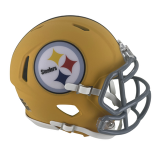 Mini Helmet: Pittsburgh Steelers - Alternate Yellow