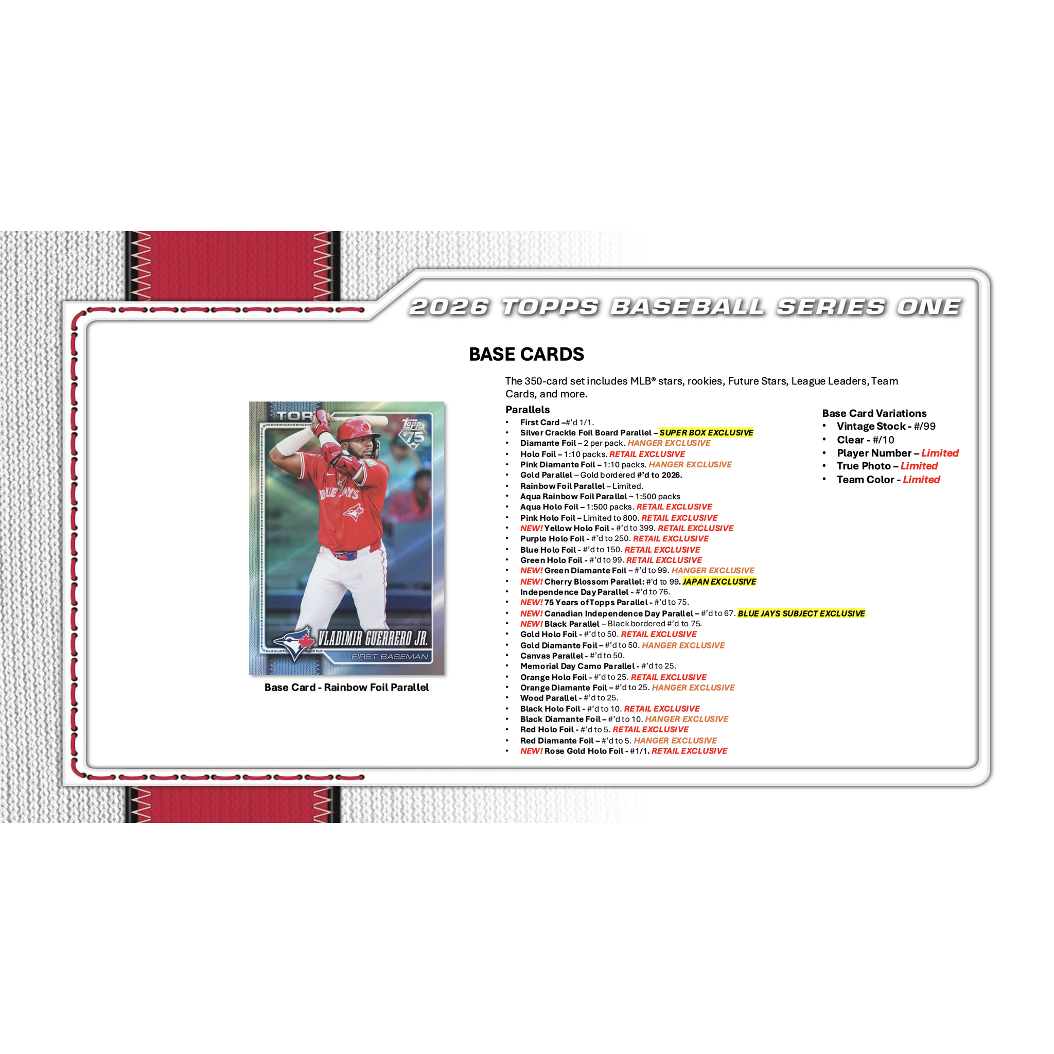 2026 Topps Baseball Series 1 Fat Pack
