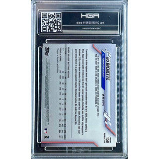 Bo Bichette 2020 Topps Chrome Pink Refractor #150 HGA 9.0