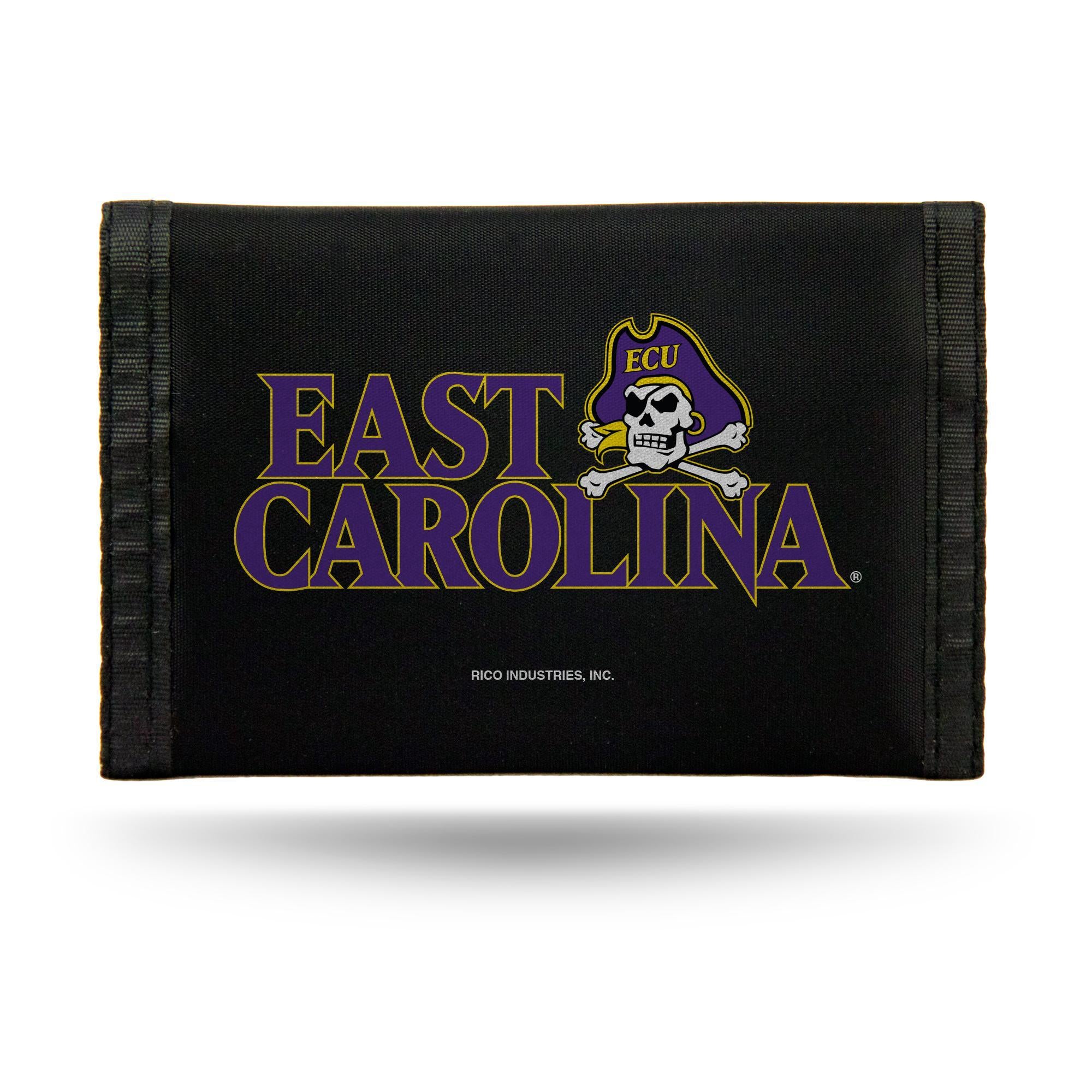 East Carolina University- Black Nylon Trifold