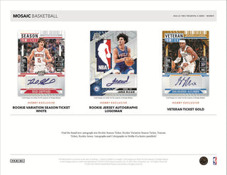 2024-25 Panini Mosaic Basketball Hobby Box
