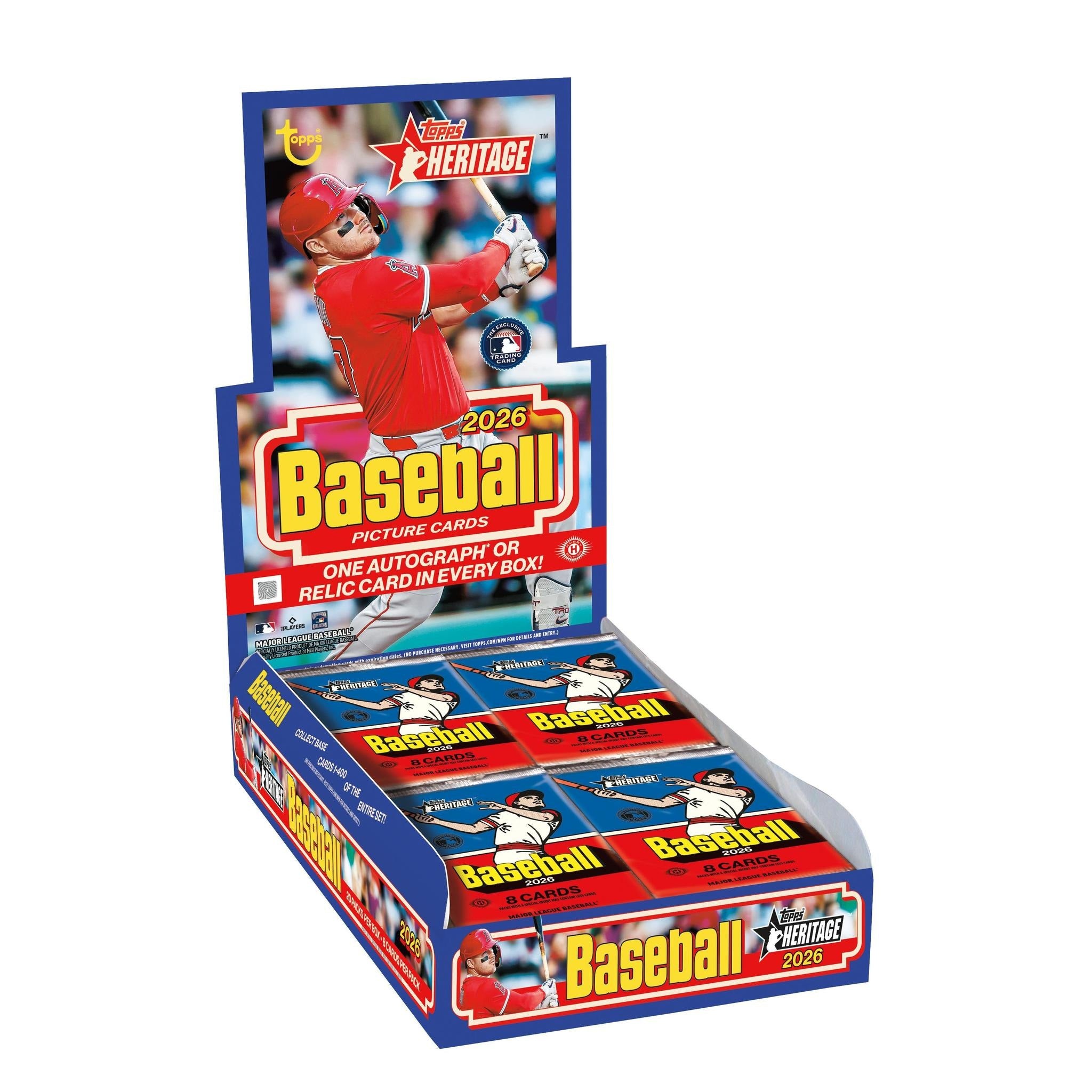 2026 Topps Heritage Baseball Hobby Box