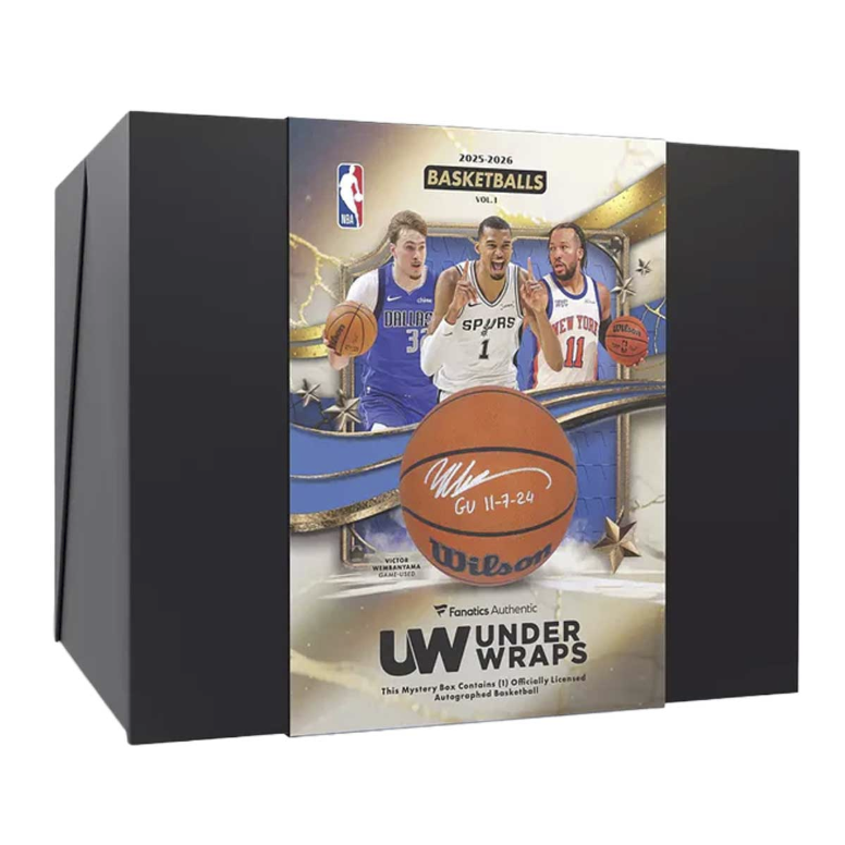 2026 Fanatics Under Wraps Autographed Basketball Volume 1 Box