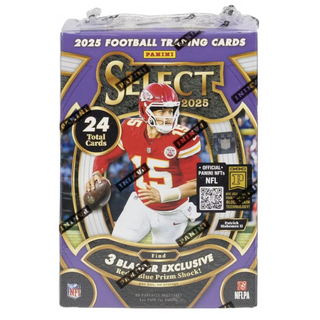 2025 Panini Select Football 6-Pack Blaster Box Red & Blue Prizms!
