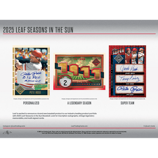 2025 Leaf Seasons in the Sun Baseball