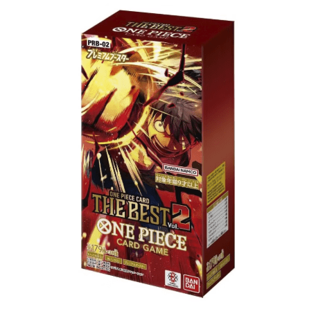 One Piece Card Game: The Best Vol. 2 PRB-02 Japanese Booster Box