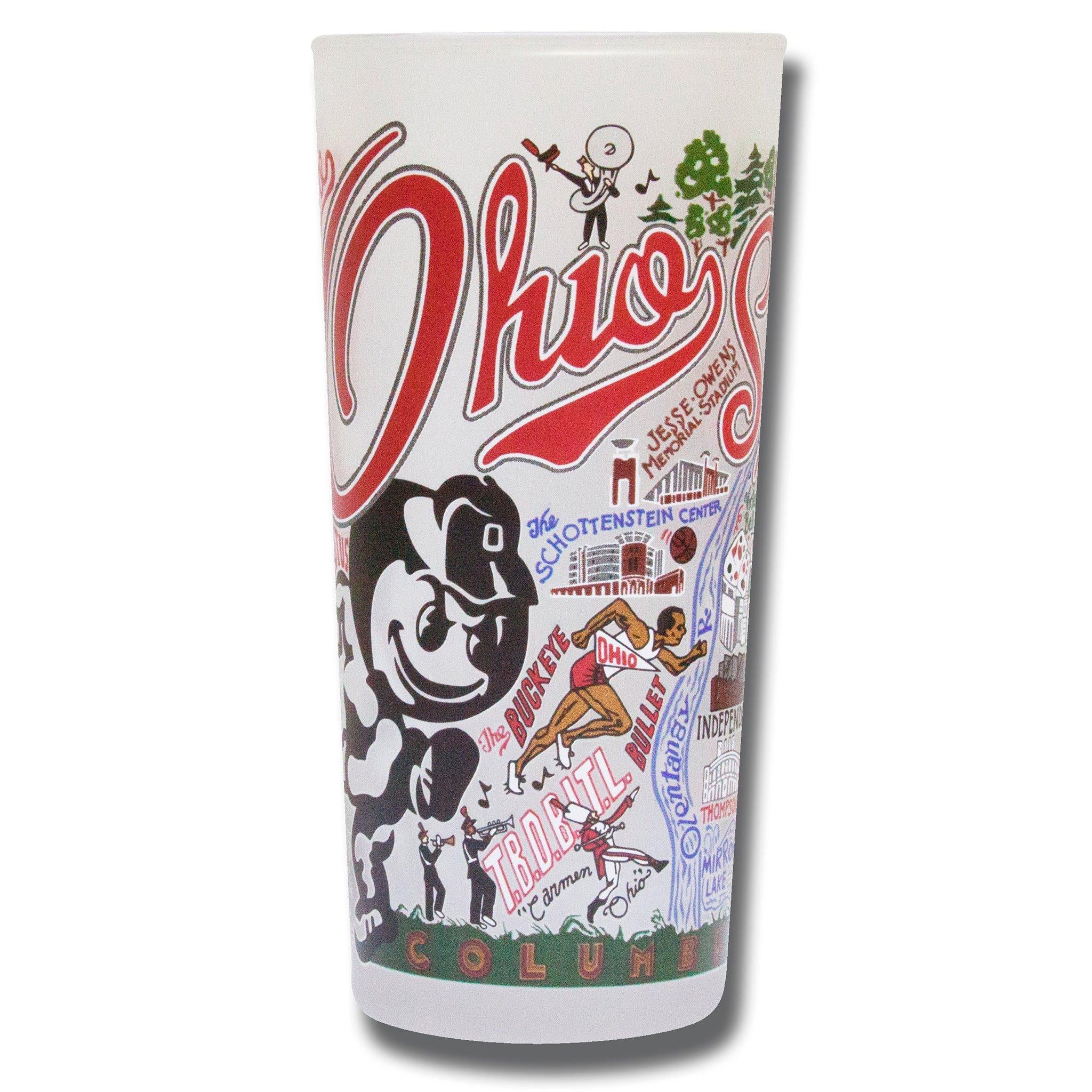Drinking Glass: Ohio State Buckeyes