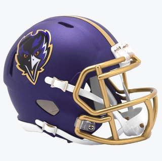 Mini Helmet: Baltimore Ravens - Purple Alternate