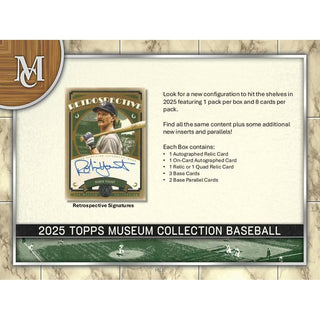 2025 Topps Museum Collection Baseball Hobby Box